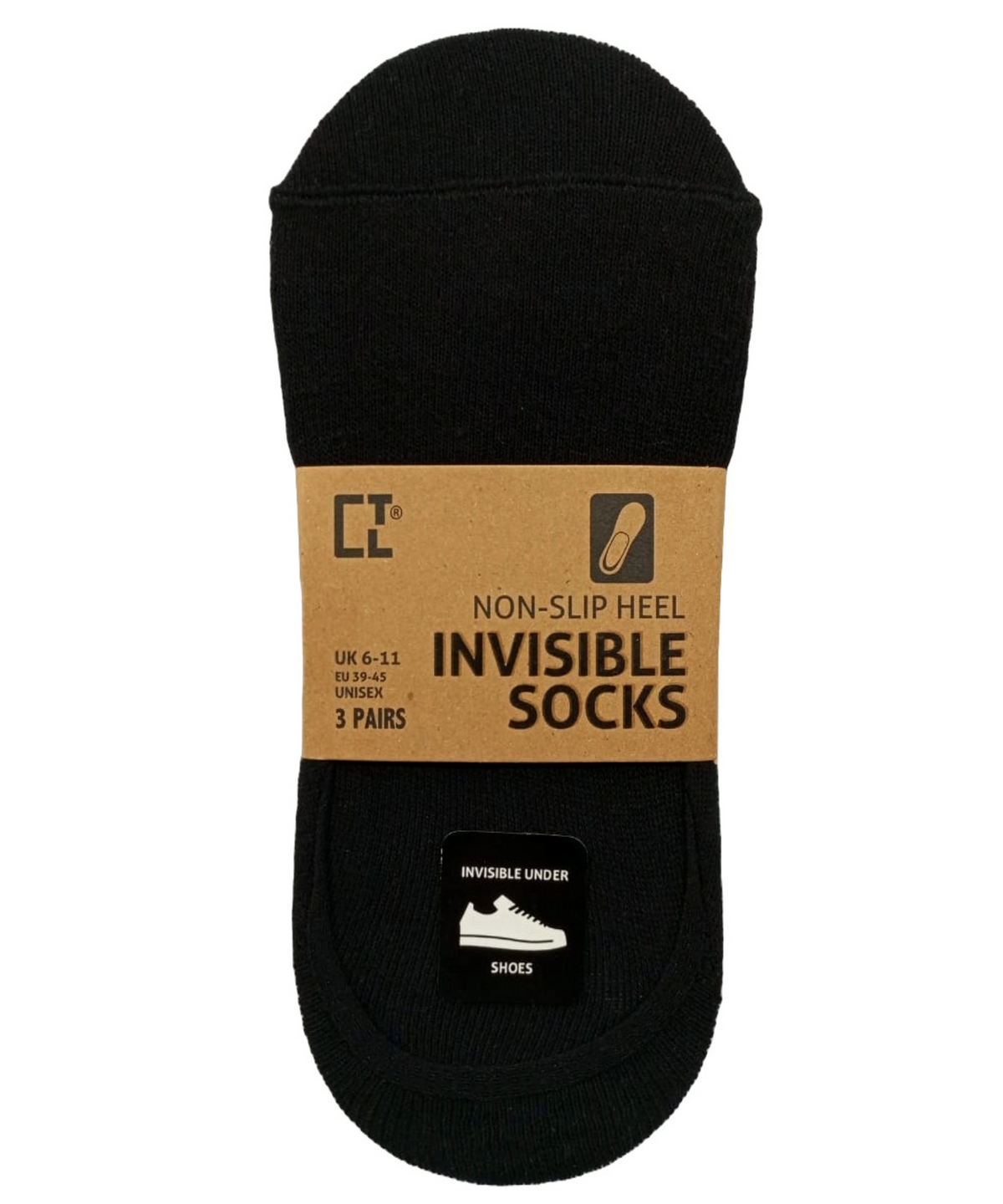 3 Pairs Trainer Socks Invisible Gym Sport Socks 6-11 - CTL MANCHESTER