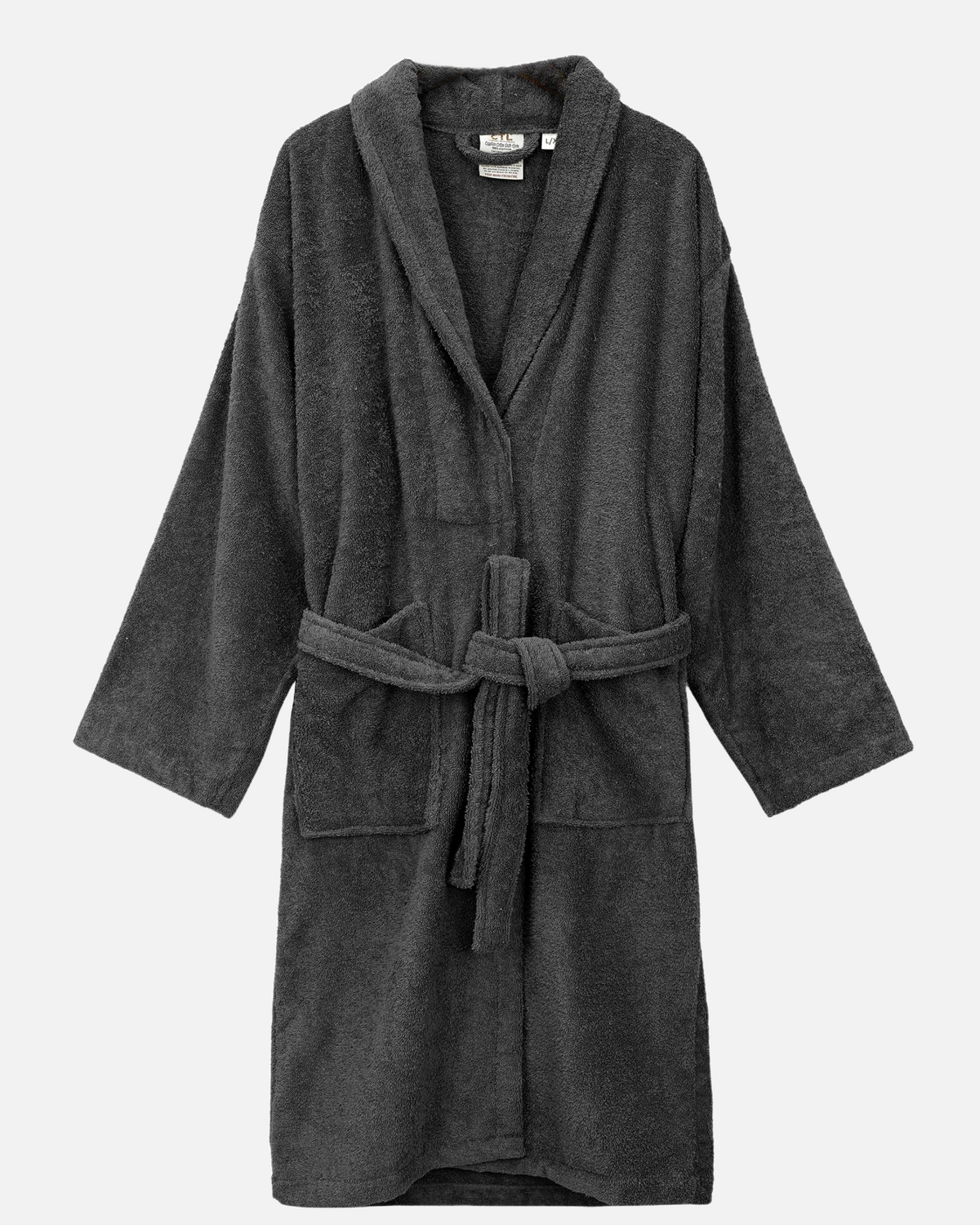 Shawl Collar Terry Towelling Bath Robe Dressing Gown