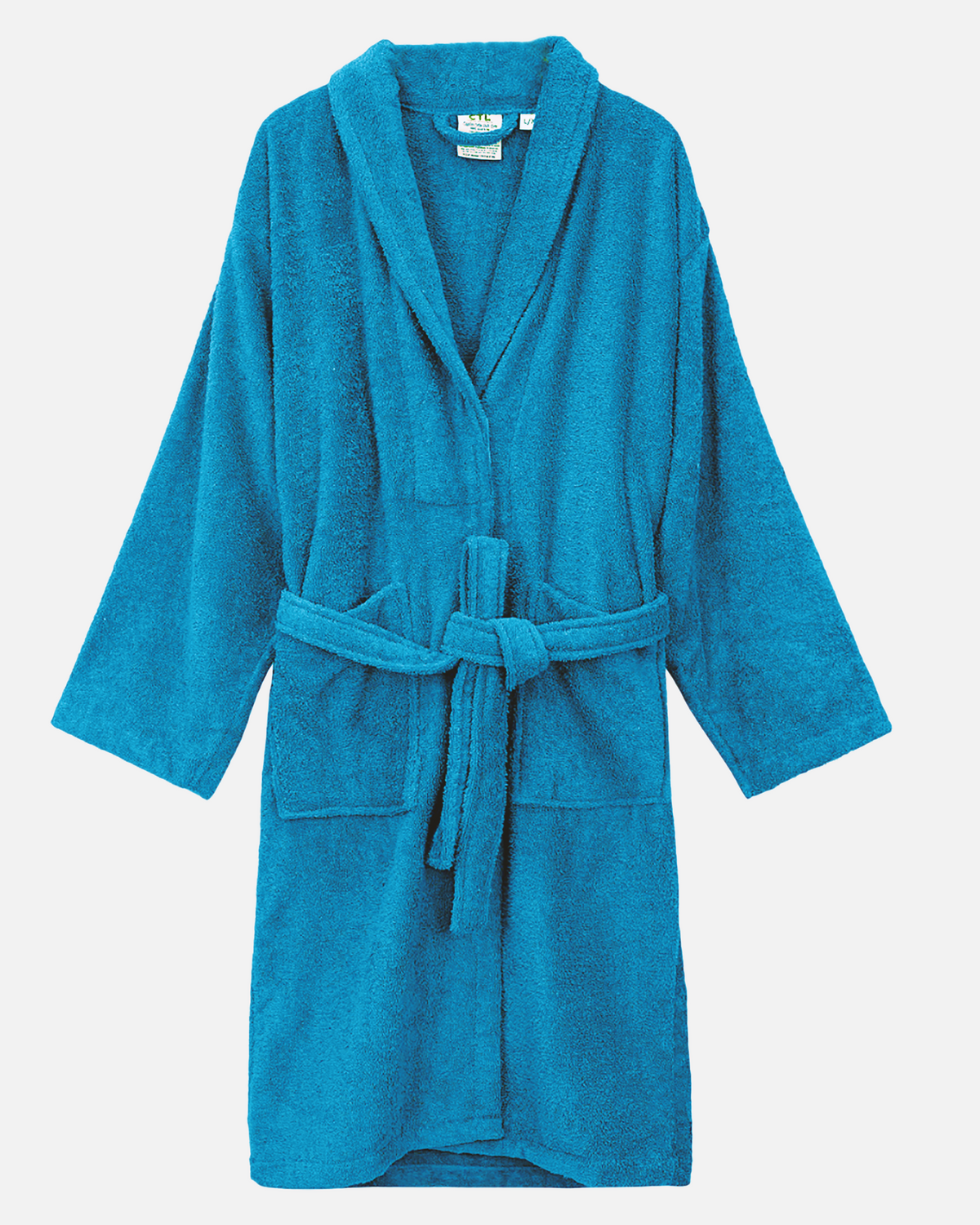 Shawl Collar Terry Towelling Bath Robe Dressing Gown