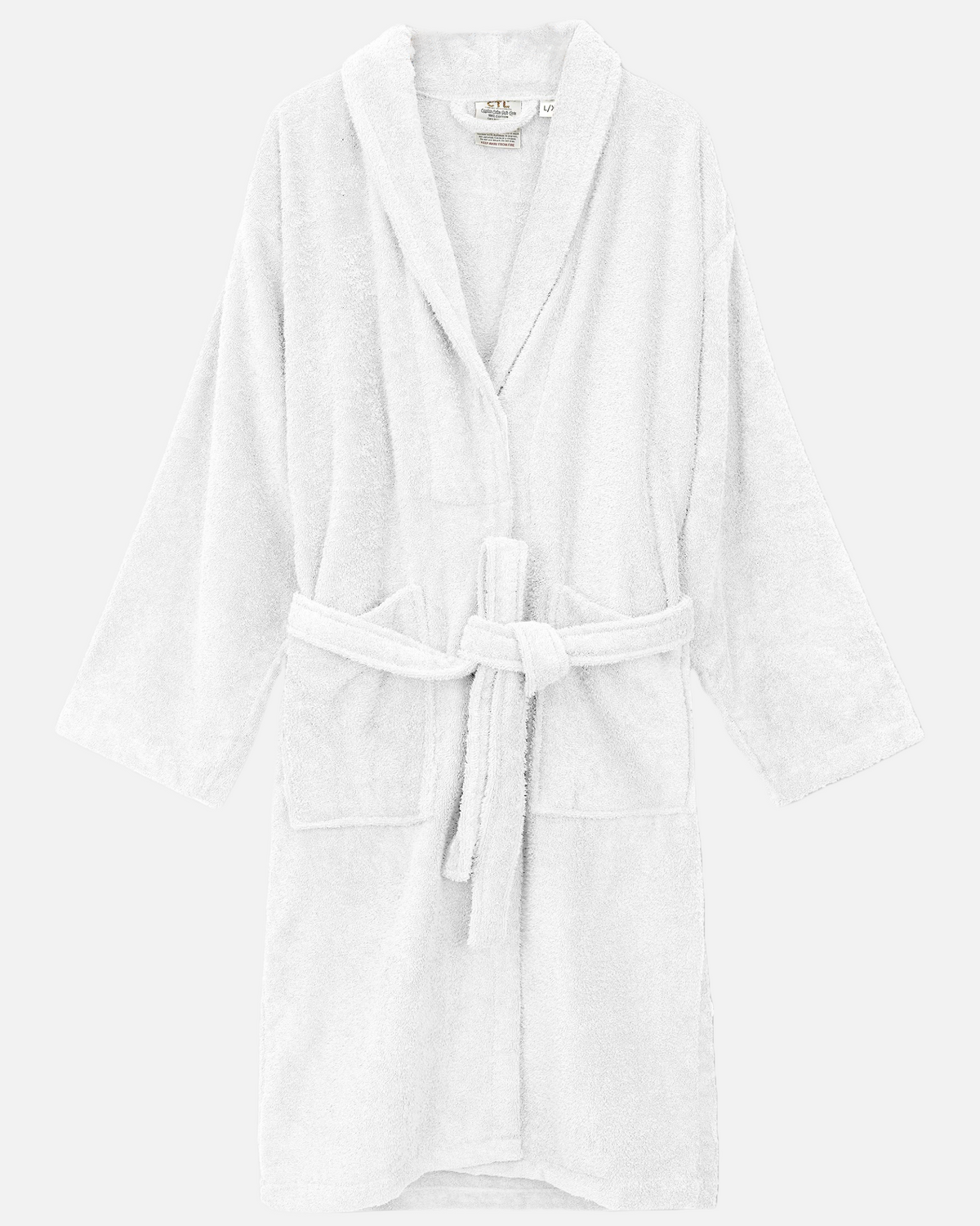 Shawl Collar Terry Towelling Bath Robe Dressing Gown