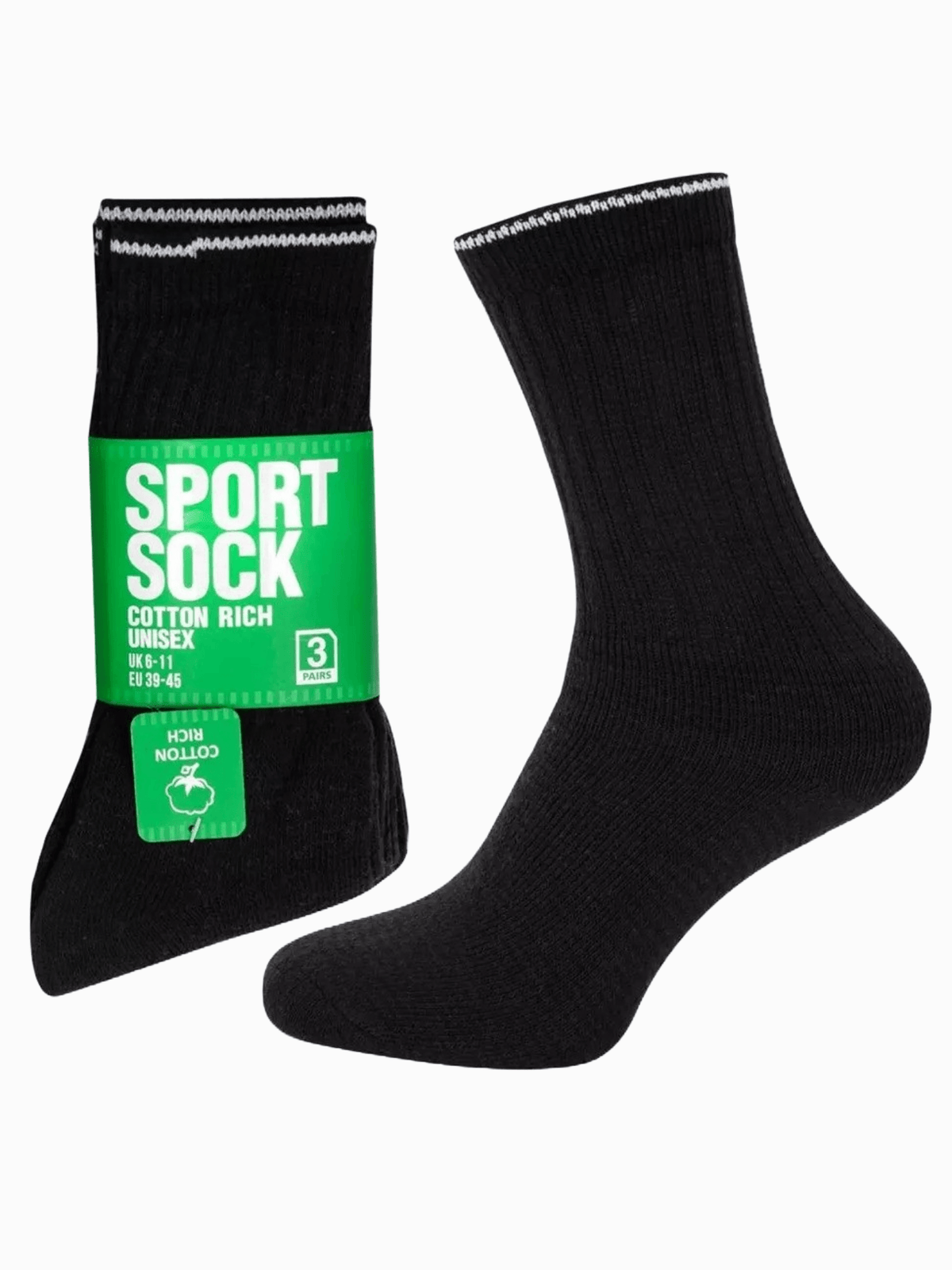 5-10 Pairs Top Striped Crew Socks Cushioned Sole Sport Sock - CTL MANCHESTER