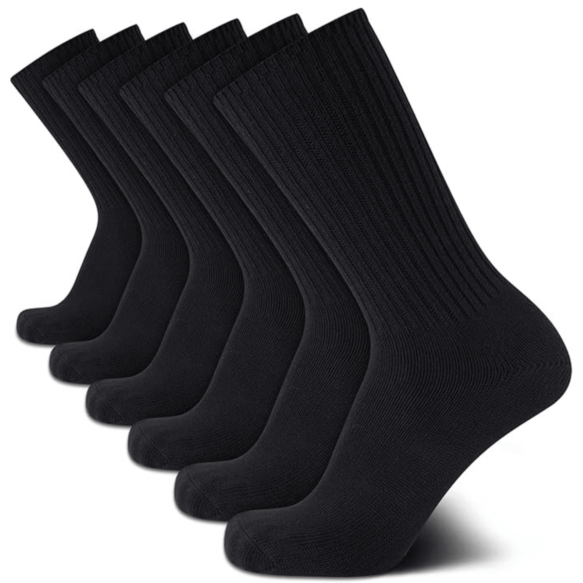 10 Pairs Black Sport Socks Big Foot UK Size 11-14 - CTL MANCHESTER