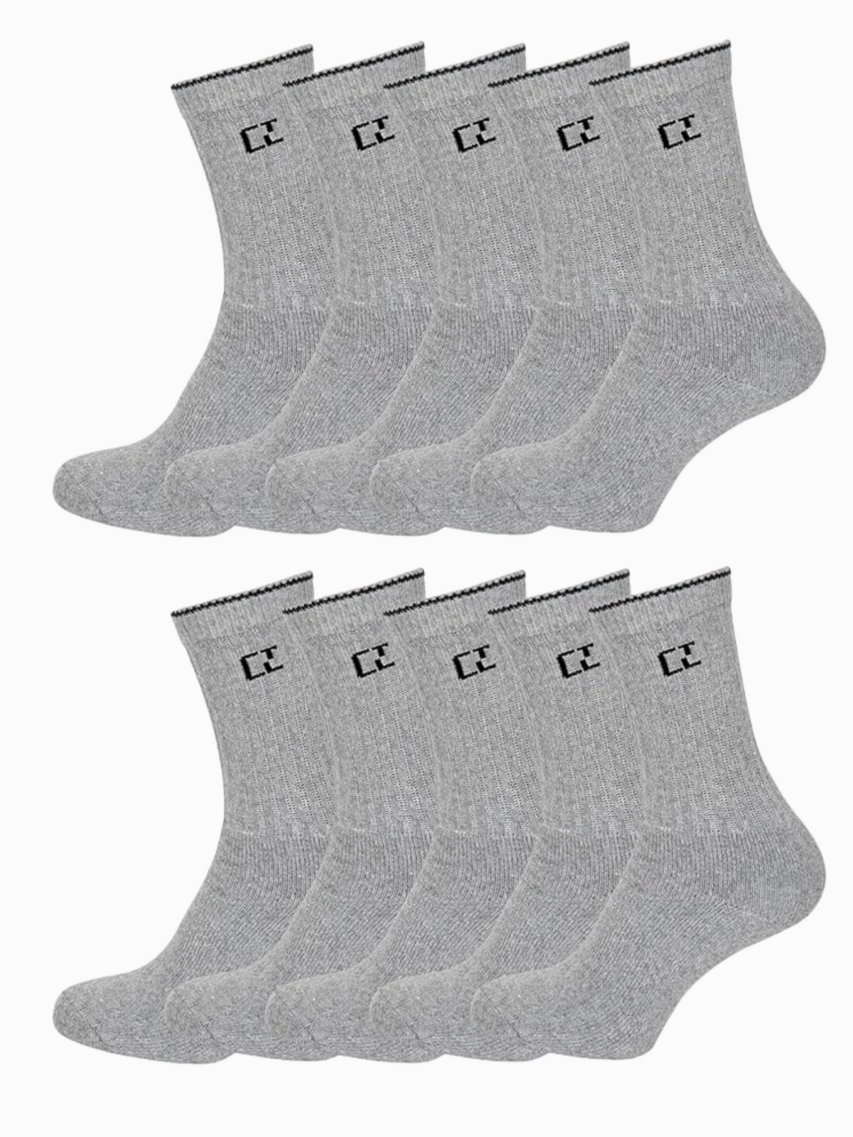 5 Pairs Unisex Running Socks Cushion Sole Sport Socks - CTL MANCHESTER