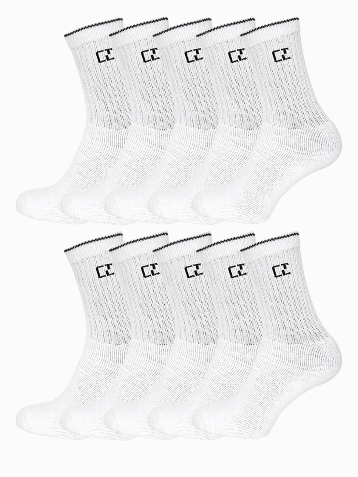 5 Pairs Unisex Running Socks Cushion Sole Sport Socks - CTL MANCHESTER