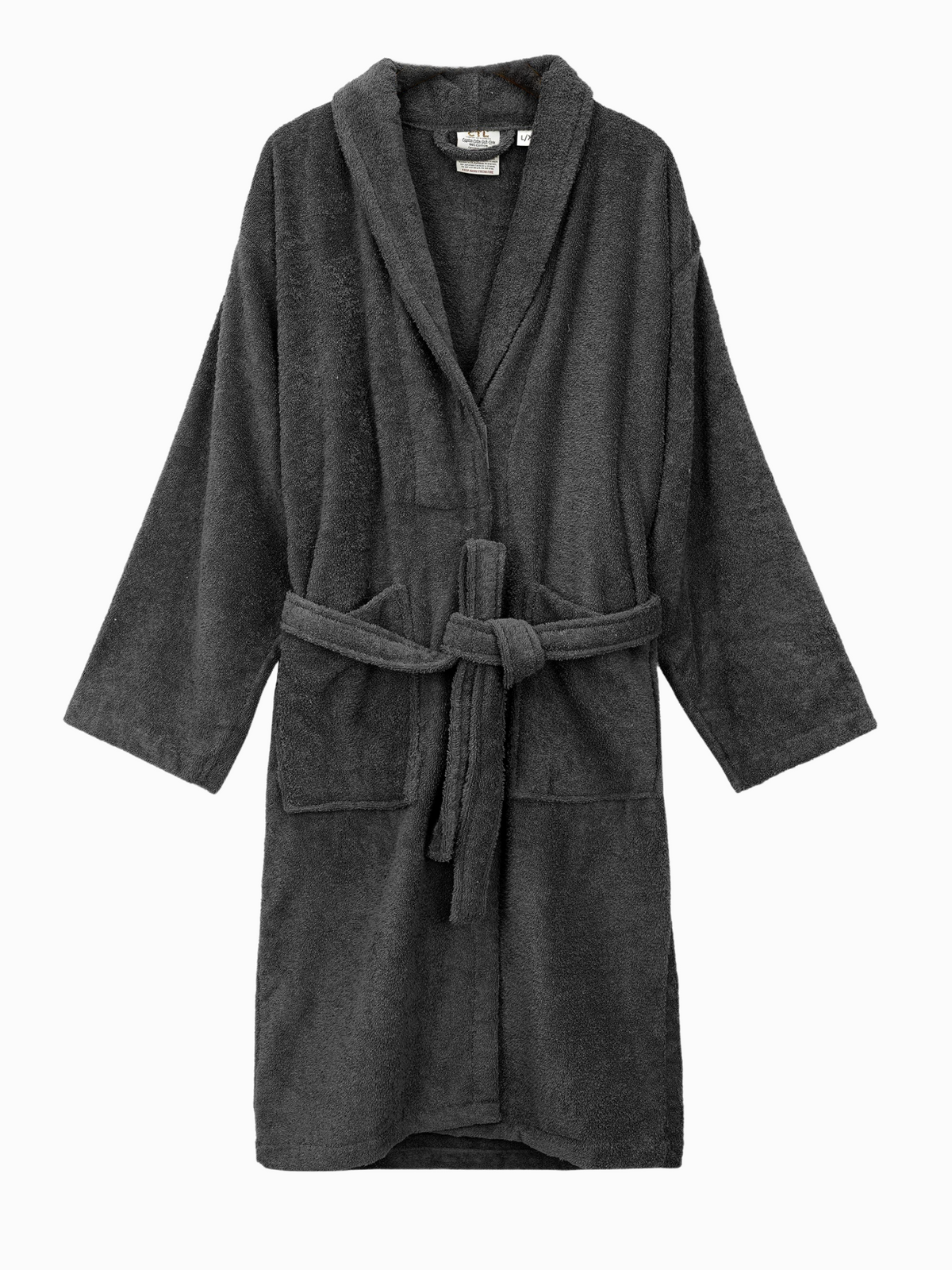 Shawl Collar Terry Towelling Bath Robe Dressing Gown