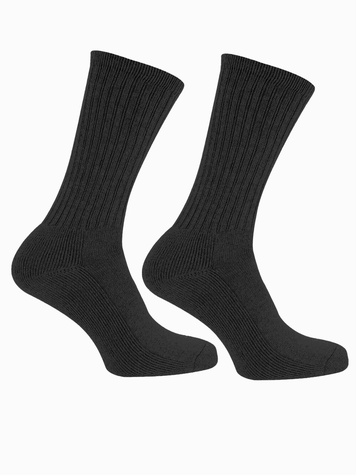 10 Pairs Black Sport Socks Big Foot UK Size 11-14 - CTL MANCHESTER