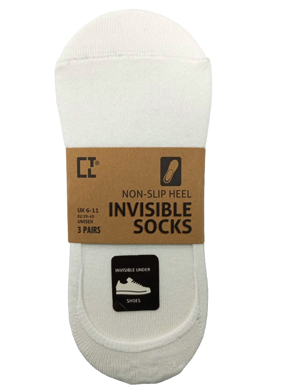 3 Pairs Trainer Socks Invisible Gym Sport Socks 6-11 - CTL MANCHESTER