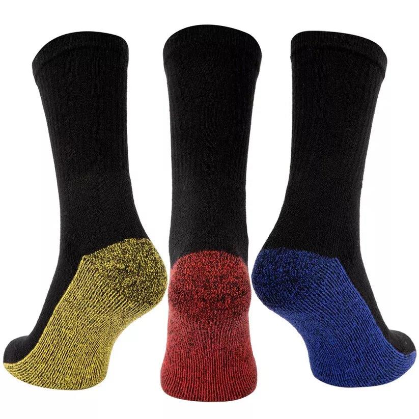 5 Pairs Assorted Warm Crew Socks